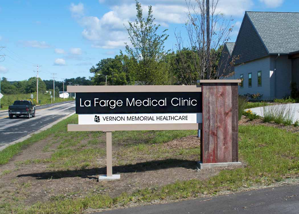 Vernon Memorial Healthcare Sign Project La Crosse Sign Group